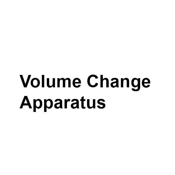 Volume Change Apparatus
